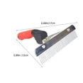 thumbnail image 2 of Raindrops Dematting Comb for Dogs Doodles Rubber Assorted Color 1Pack, 2 of 6