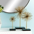 thumbnail image 1 of CosmoLiving par Cosmopolitan 50384 Haut Style Contemporain 3D Rond Métal Doré, 1 of 4