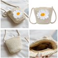 thumbnail image 4 of Lilixerw Shoulder Bag Small Handmade Straw Bag Crossbody Bag for Women,Summer Fashion Woven Handbag Shoulder Purse, 4 of 6