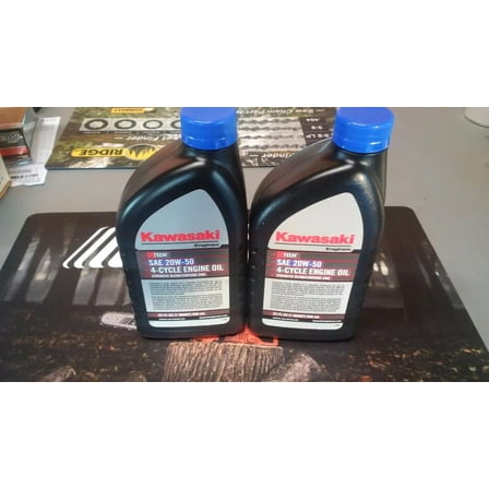 Kawasaki OEM 20W50 Motor Oil 2 Quart Special 99969-6298