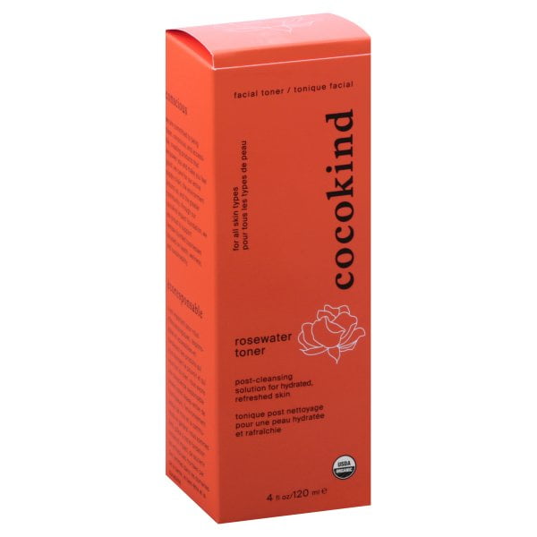 cocokind organic rosewater facial toner