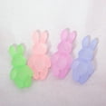 thumbnail image 4 of Wirlsweal Miniatures Rabbit Matte Texture Fine Workmanship Creative Eco-friendly Simulated Decorate Resin Dollhouse Cartoon Miniatures Small Bunny for Furniture Ornament, 4 of 11