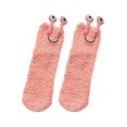 thumbnail image 2 of Socks Mid-tube Thickened Fleece Socks Casual Solid Color Fleece Socks Home Socks, 2 of 3