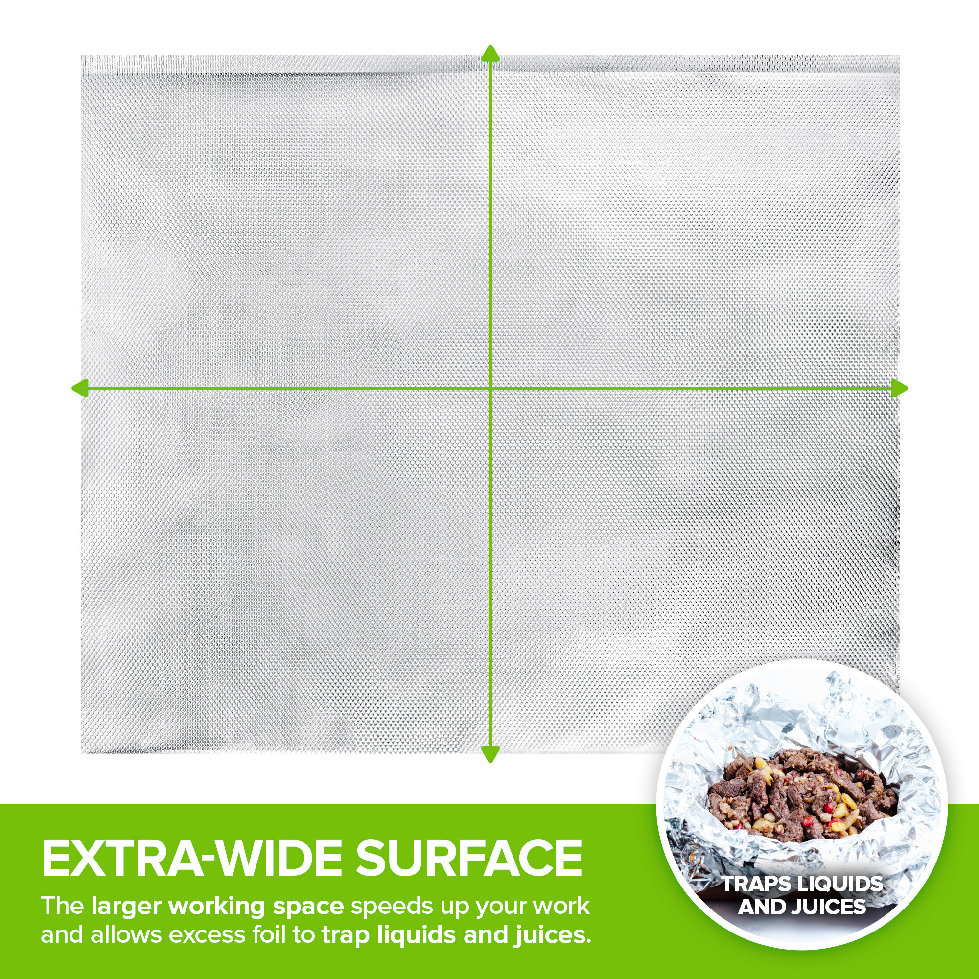 Stock Your Home Pre-Cut Deli Aluminum Foil Sheets, 200 Count photo 6