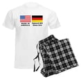 thumbnail image 6 of CafePress - Oct82 Men's Light Pajamas - Men's Light Loose Fit Cotton Pajama Set, 6 of 7
