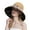 Khaki, variant on Hats for Women UV Packable Travel Hat with Ponytail Slot Women Outdoor Sunscreen Sun Hat All Match Tethered Double Sided Large Brimmed Sun Hat