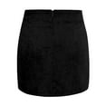 thumbnail image 5 of RUTAYY New Women A-Line Skirt Mini Skirt Casual High Waist Tight Skirt Slim Street Fashion Solid Color Casual Travel Skirts, 5 of 5