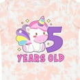 thumbnail image 4 of Inktastic 5 Years Old with Cute Unicorn Birthday Girls Toddler T-Shirt, 4 of 5