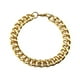thumbnail image 5 of Pulsera de cadena de acero inoxidable Yuyangstore color plata pulida Oro, 5 of 8