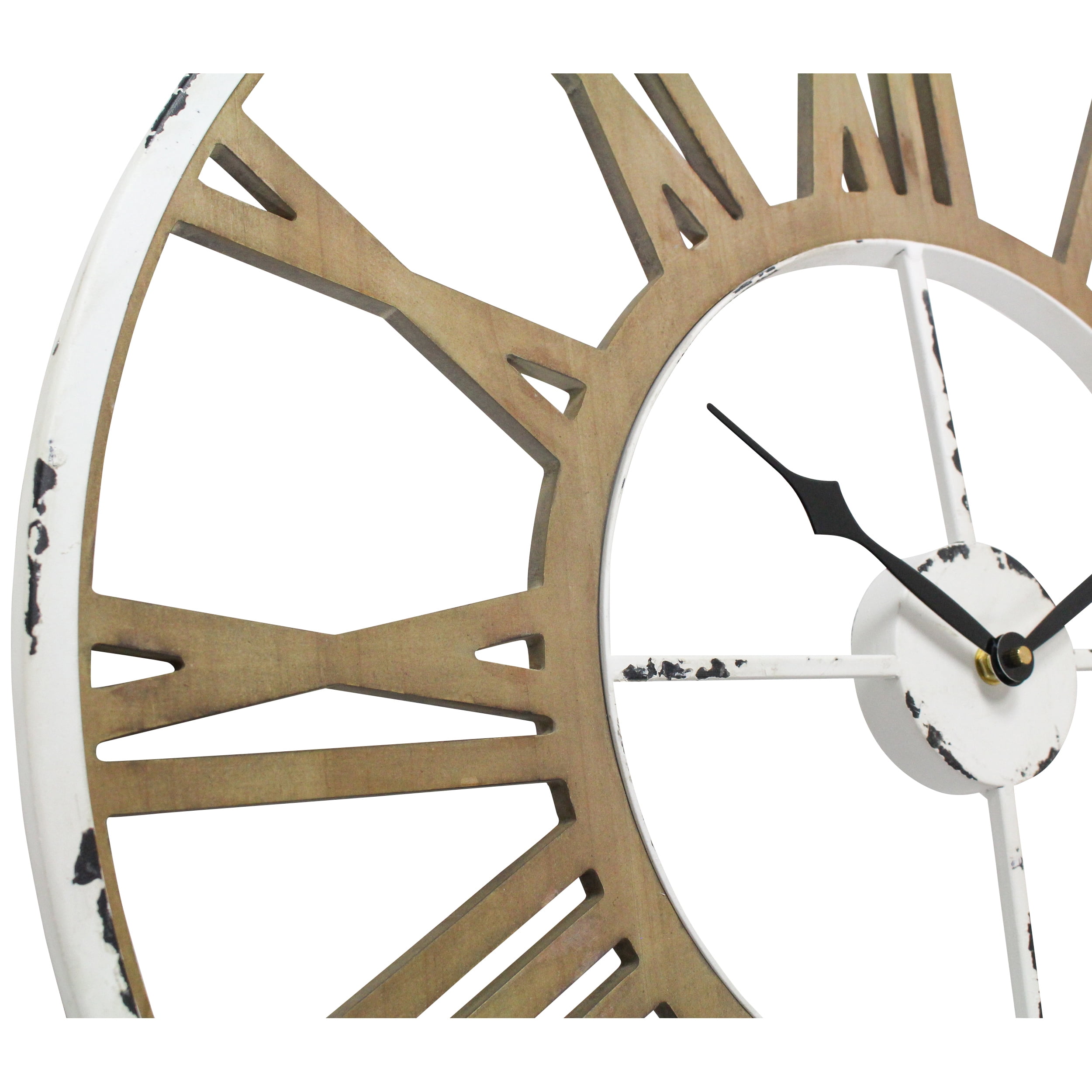 Janelle Farmhouse Wall Clock