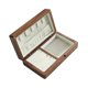 thumbnail image 5 of Caja de madera para guardar joyas, organizador de escritorio Nogal blanca, 5 of 9