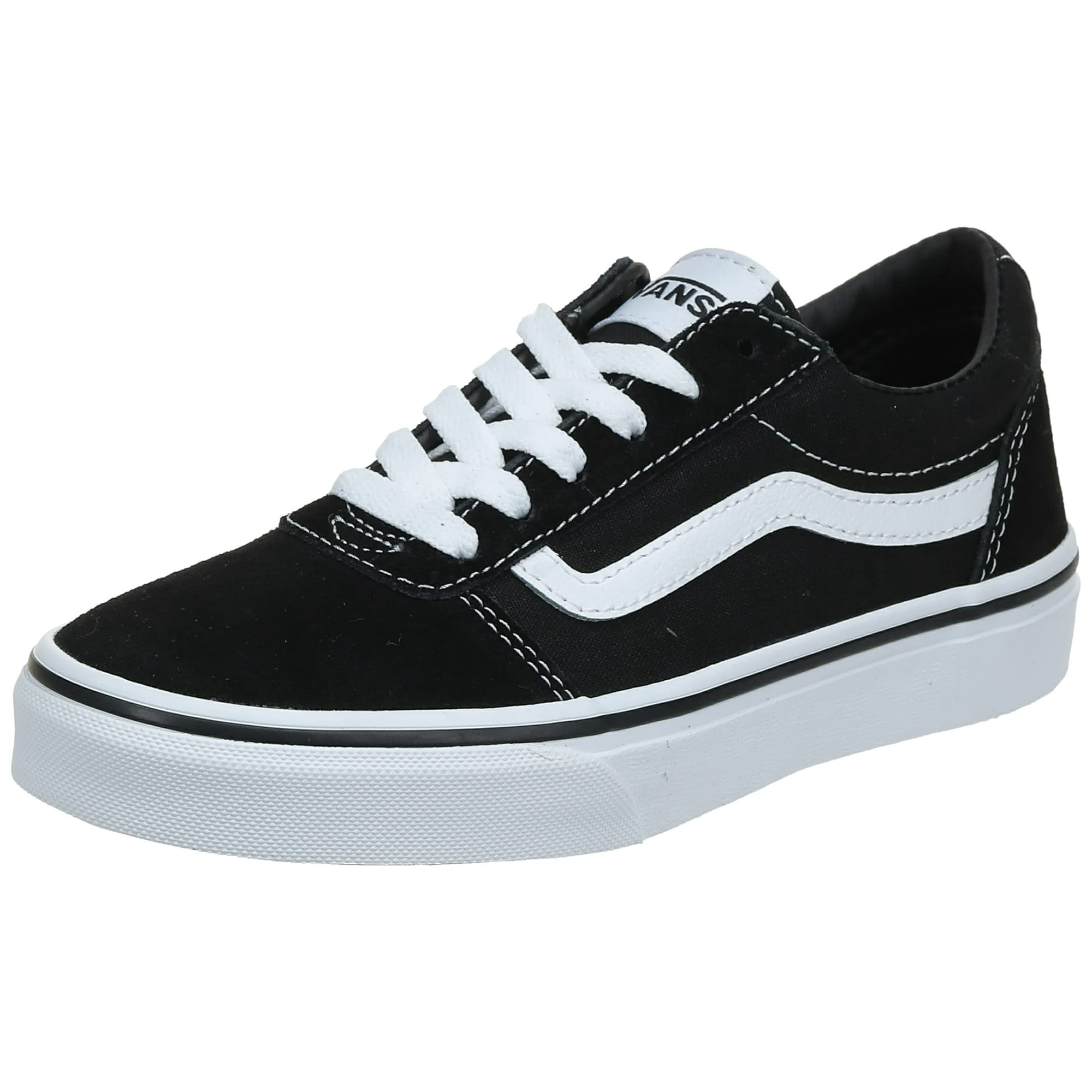Vans Unisex Kids' Ward Low-Top Sneakers, (Suede/Canvas) Black/White Iju,  /3 UK /3 UK | Walmart Canada
