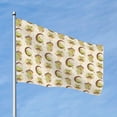 thumbnail image 2 of Lsque Frogs Pattern Flag,Frogs Printed Garden Flag 48 x 72 in - Double Sided Small Flags for Yard, 2 of 9
