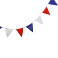 thumbnail image 4 of 12 Banderas Banderín Boda/decoración Fiesta Cumpleaños Blanco Rojo Azul, 4 of 8