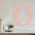 thumbnail image 4 of Juego de 36 pegatinas de pared de mariposas con diseño hueco 3D, murales removibles para la sala de estar Dorado rosa, 4 of 8
