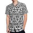 thumbnail image 4 of High Quality Hawaiian Shirts for Men Short Sleeve Aloha Beach Shirt Floral Summer Casual Button Down Shirts Blouses RVH8RQ, 4 of 7