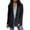 Black, variant on Hot6sl Women's Blazer Womens Casual Blazer Jacket Long Sleeve Open Front Work Office Blazer Lapel Button Jacket