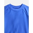 thumbnail image 2 of Wonder Nation Baby and Toddler Boys Swim Rash Guard with Long Sleeves, Sizes 12M-5T, 2 of 3