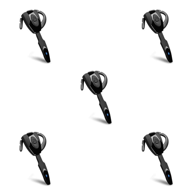 Sidaley Auriculares inalámbricos con cancelación de ruido para conducción con micrófono, miniauriculares de música recargables por USB para Type2 NO2