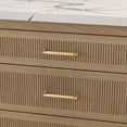 thumbnail image 6 of Baldwin 4432150BIN Gramercy 6" Center To Center Handle Cabinet Pull From The Estate, 6 of 7