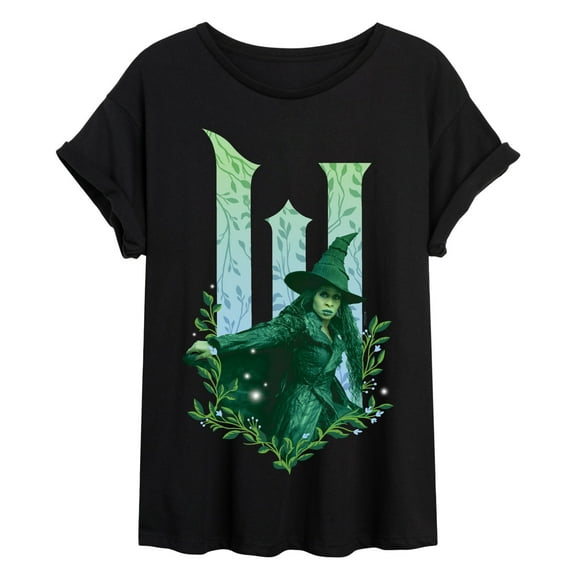 Wicked: Part 2 - Elphaba No Good Deed Goes Unpunished - Women's Oversized Graphic T-Shirt