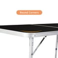 thumbnail image 6 of imerelez Folding Camping Table Small 2.3ft, Small Camp Table Portable, Folding Picnic Table, Portable Beach Tables, Car Camping Essentials, Aluminum Light Solid, 6 of 9