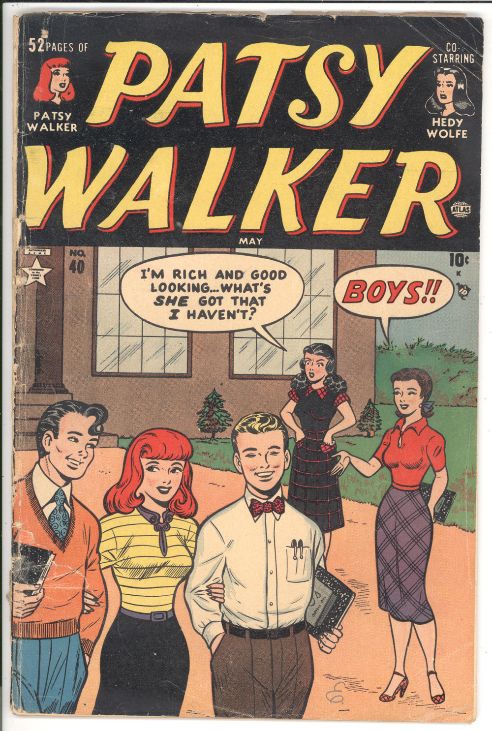 Cover of Patsy Walker #40