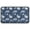 Blue Pioneer Flower, variant on Boho Black and White Geometric Ethnic Pattern Door Rugs,Washable Non Slip Door Mats Indoor,Decorative Door Mats,Entry Mat Indoor for Entrance,Bedroom,Kitchen,Bathroom,30"x17"