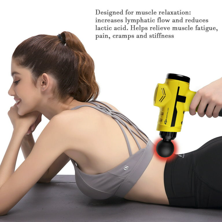 Costway Powerful Rechargeable Cordless Deep Tissue Percussion