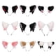 thumbnail image 3 of diseño de anime con orejas de gato de peluche con cascabeles, 3 of 4