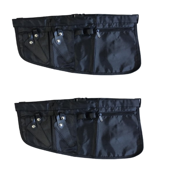 2x de la cinturo del peluquero del cabellero Bolsa de herramientas cinturón ajustable Multi bolsillo portátil para tijeras Cortapel Yuyangstore Estuche Estilista Wasit