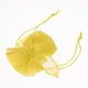 thumbnail image 3 of Bolsas de Malla de Joyería Colcomx Paquete de 6 Piezas Con cordón Para Favores de Navidad Amarillo, 3 of 8
