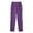 Purple, variant on Xijirk Solid High Waist Pleated Cropped Tapered Dress Pants with Side Pockets for Women office Casual Daily Wear Size:S