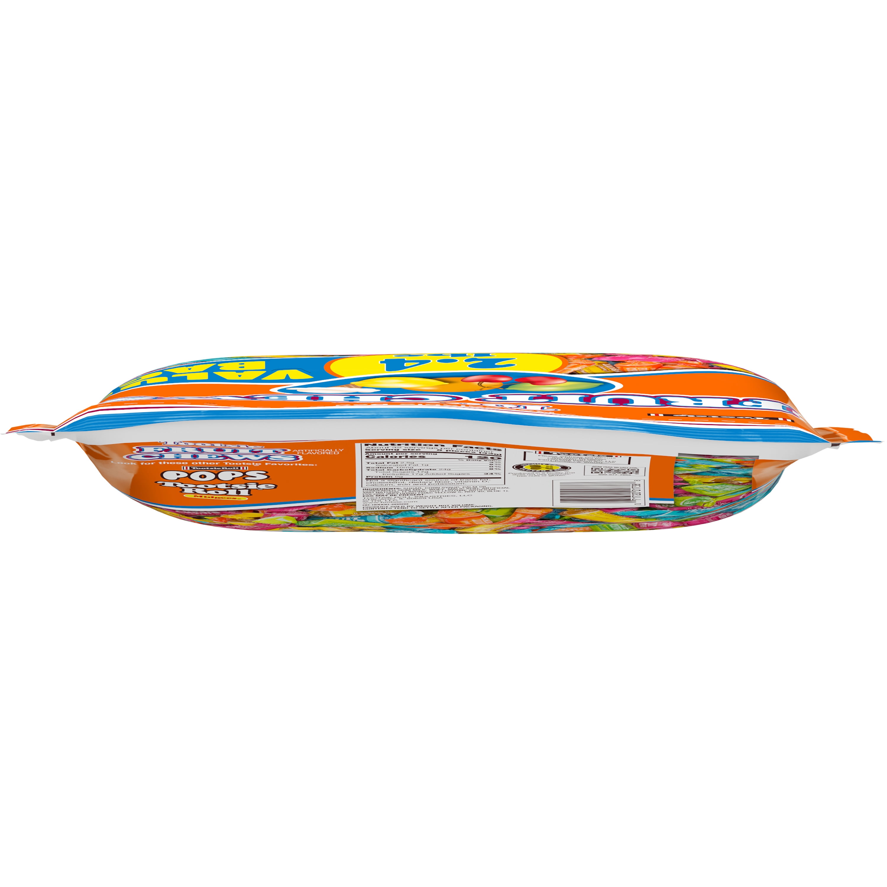 Tootsie Fruit Chews, Assorted Fruit Flavored Gluten Free Candy, 38.5 oz