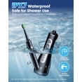 thumbnail image 5 of JTF 2-in-1 Oral Clean Kit- Electric Toothbrush & Water flosser Combo with Multiple Modes, 5 Brush Heads and 5 Jet Tips, Brushing & Flossing- Rechargeable for Teeth Cleaning and Gum Health, Black, 5 of 9