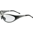thumbnail image 1 of Global Vision Reflex Motorcycle Safety Sunglasses Grey Frame Clear Lens ANSI Z87.1, 1 of 4