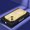 #2 Gold, variant on SaniMore Case for iPhone 14 (6.1" 2022), Stainless Steels Backplane Anti-fingerprint [Stylish Design] Ultra-slim Lightweight Heavy Duty Protective Shell Shockproof Anti-fall, #1 Gold
