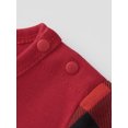 thumbnail image 2 of Christmas Family Pajamas Matching Set Red Long Sleeve Tops and Pants Sleepwear, 2 of 6