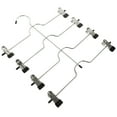 thumbnail image 3 of HAMPPLIES 1Set Multi-Layers Skirt Hanger Clothes Hanger with Clips for Closet Organization Rubber Material, 3 of 8