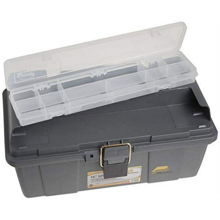 Plano 452-006 Grab-N-Go 16-Inch Tool Box with Tray - Walmart.com