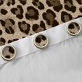 thumbnail image 4 of Homewish Cheetah Print Black Out Curtains for Female Men Adults,Jungle Animal Leopard Curtains Pack of 2 (42x63 Each),Woodland Wildlife Bedroom Curtains,Ultra Soft Home Decor, 4 of 6