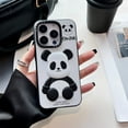 thumbnail image 2 of for iPhone 14 Cute Case with 3D Bear Art Pattern Cool Case,Shockproof Matte Soft-Touch Skin-Friendly Cover, White/Green/Blue, 2 of 10