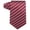 Red, variant on Scott Allan Mens Striped Tie | Burgundy Red Neckties Tie for Men