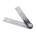 thumbnail image 4 of Digital Angle Finder Protractor, 10-390mm Stainless Steel Digital Angle Ruler with Large LCD Display Digital Goniometer with Data Hold Function and Zeroing Resetting, 4 of 7