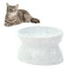 thumbnail image 3 of Comedero para mascotas, gatos y perros, de doble uso, alto y antideslizante (blanco), 3 of 5