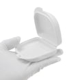 thumbnail image 3 of Unique Bargains 1 Pce Boîte de Rangement pour Appareils Dentaires avec Trous de Ventilation Boîte de Rangement Compacte Blanche, 3 of 5