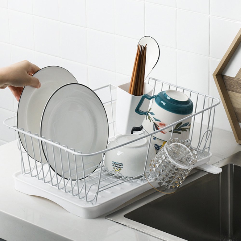 3 Tier Dish Drying Rack Kitchen Storage Shelf Display Stand Drainer