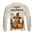 thumbnail image 2 of Happy Halloween Exotic Shorthair Witches Hat Pumpkin Carving All Over Print 3D Sweatshirt Unisex Merch Cat Lover Kitten Owner Gifts - 02019, 2 of 6
