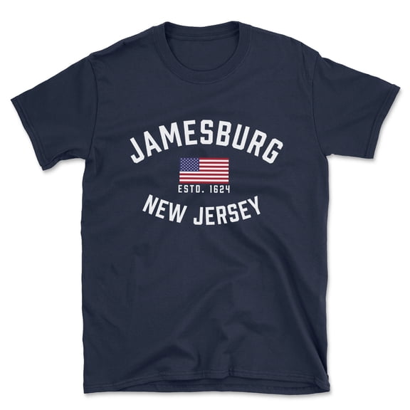 Jamesburg New Jersey Patriot Men's Cotton T-Shirt