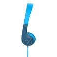 thumbnail image 5 of JBuddies Pop Wired Kids Headphones, Blue, Noise Isolation, Kids Safe, Volume Limiting Headphones, 5 of 6